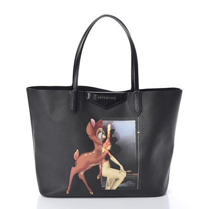 Givenchy Textured Coated Canvas Bambi Print Medium Antigona Tote 3 of 10