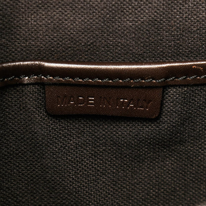 Burberry Haymarket Check Small Onslow Tote Chocolate 9 of 13