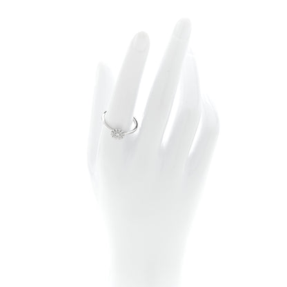 Damiani 18K White Gold Diamond Margherita Ring 58 8.25 2 of 6