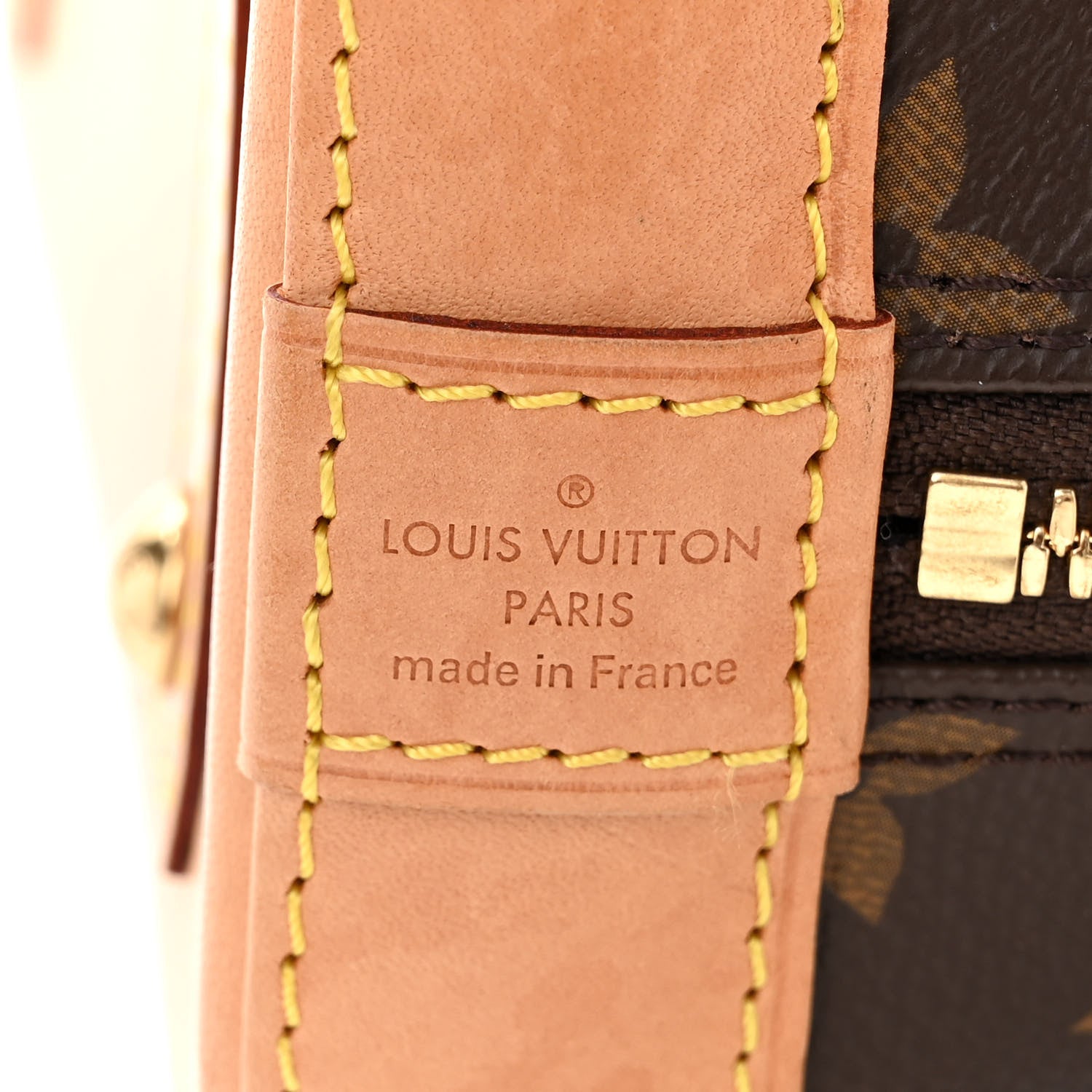 Louis Vuitton LOUIS VUITTON Monogram Alma BB 5 of 10