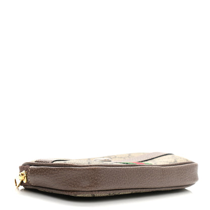 Gucci GG Supreme Monogram Ophidia Belted iPhone Case 90 36 Dark Brown 4 of 11