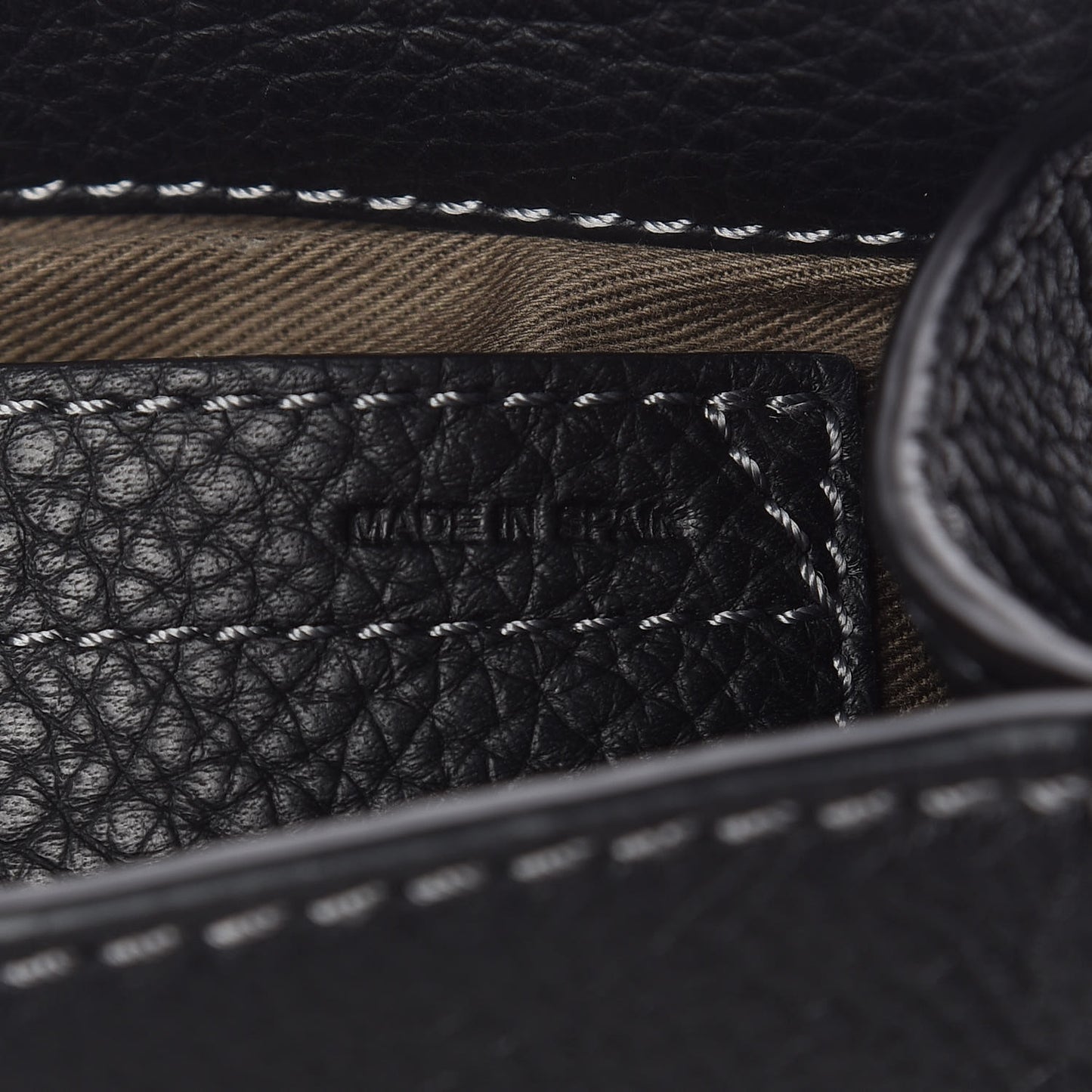 Calfskin Mini Marcie Round Crossbody Bag Black