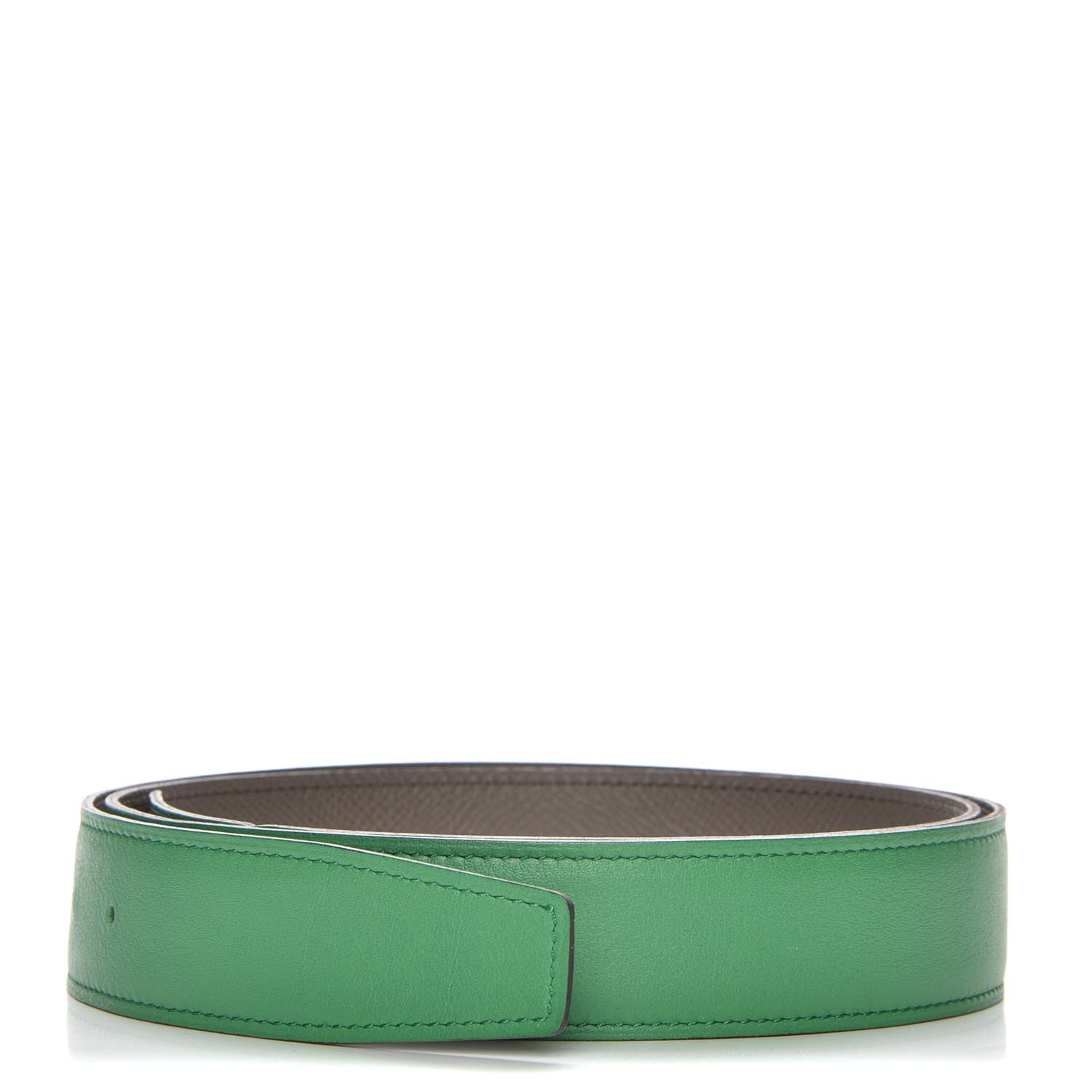 Hermes Swift Epsom 32mm Belt Strap 95 Bambou Etain 1 of 6