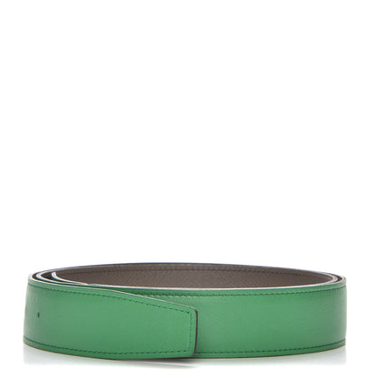 Hermes Swift Epsom 32mm Belt Strap 95 Bambou Etain 1 of 6