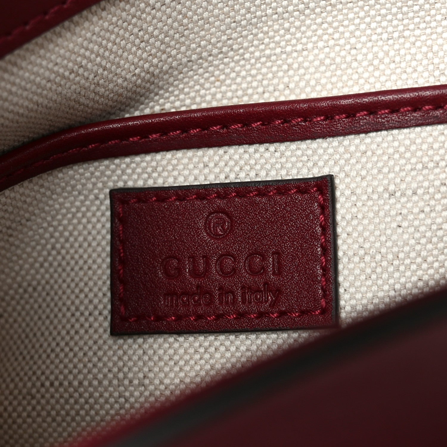 Gucci Arabella Calfskin Horsebit 1955 Soft Small Shoulder Bag Rosso Ancora 6 of 9