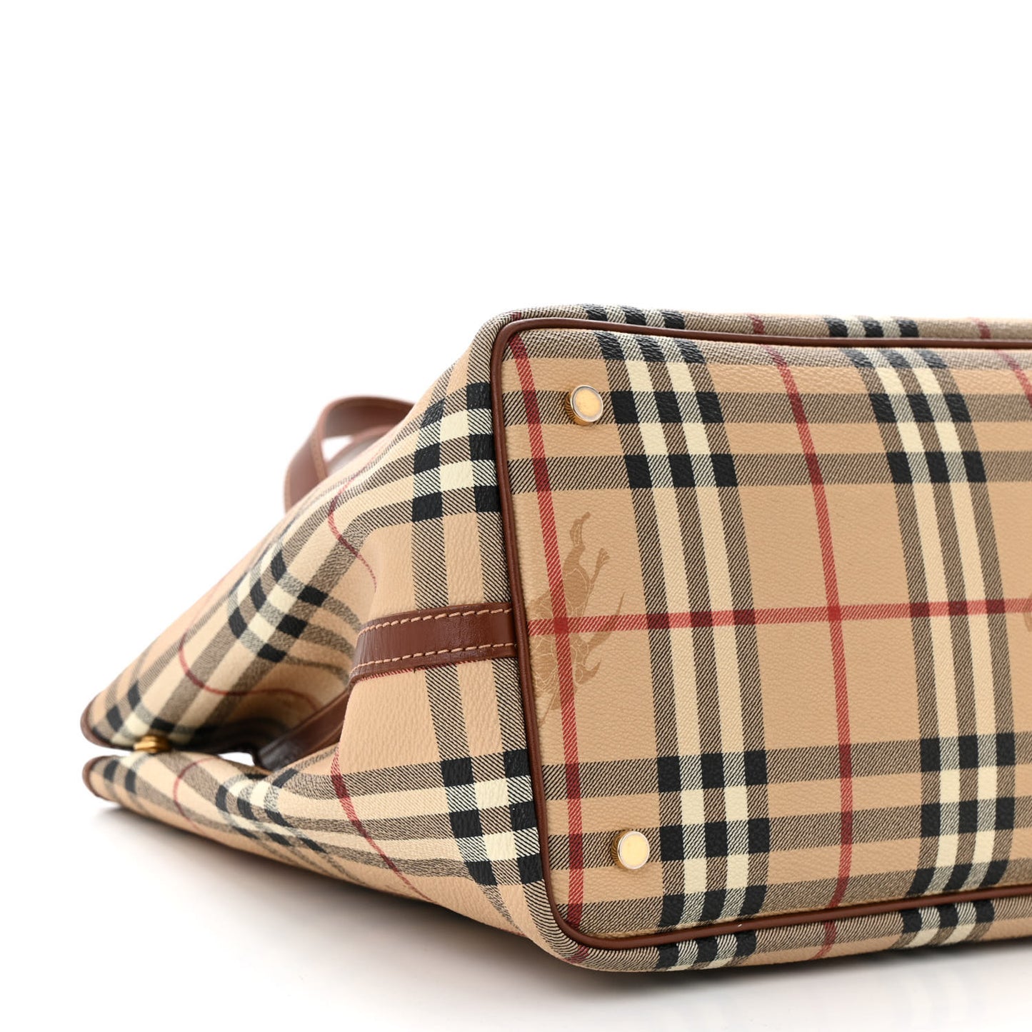 Haymarket Check Tote Brown