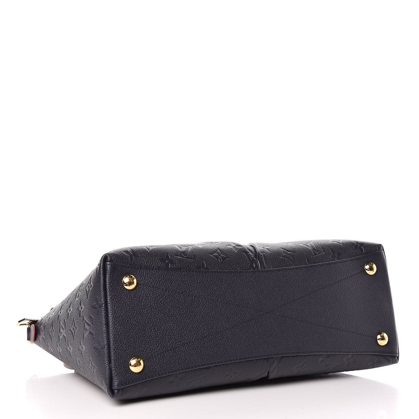 Empreinte V Tote MM Marine Rouge