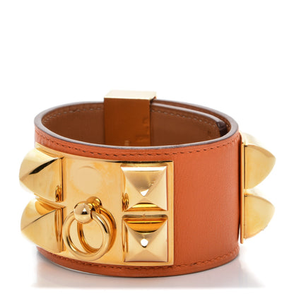 Hermes Swift Collier de Chien CDC Bracelet S Orange 1 of 6