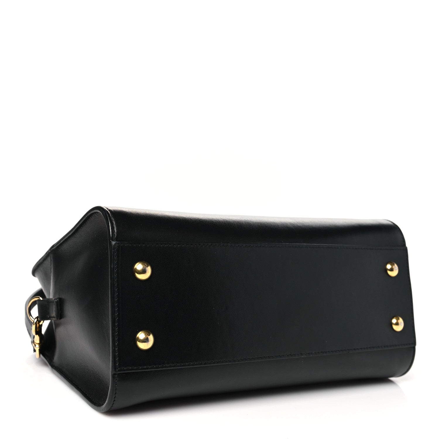 Saint Laurent Calfskin Monogram Baby Cabas Black 4 of 10