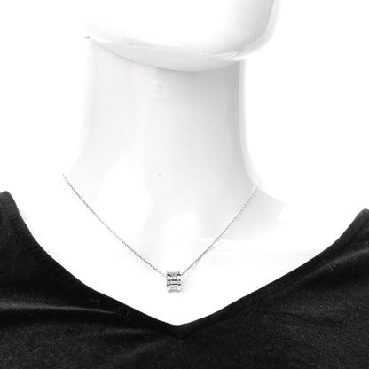 Gucci 18K White Gold Icon Twirl Pendant Necklace 2 of 6