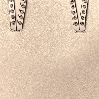 Christian Louboutin Calfskin Spikes Small East West Cabata Tote in Ballerina Ballerina 8 of 10