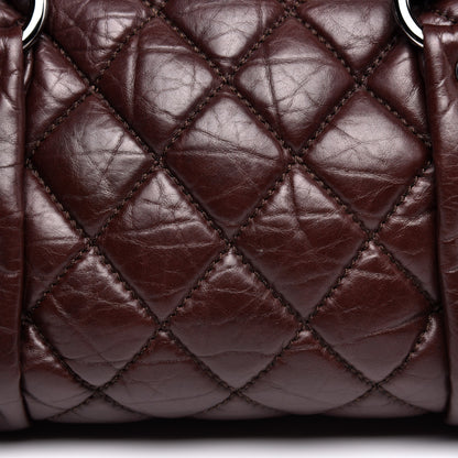 Chanel Distressed Lambskin Small Lady Braid Tote Brown 11 of 11