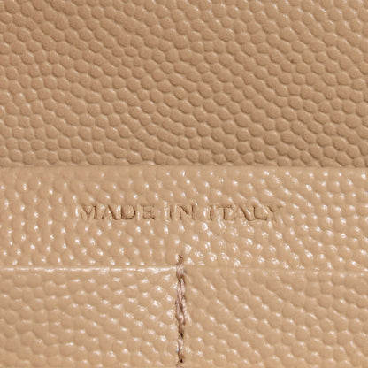 Saint Laurent Matelasse Chevron Monogram Chain Wallet Powder 9 of 9