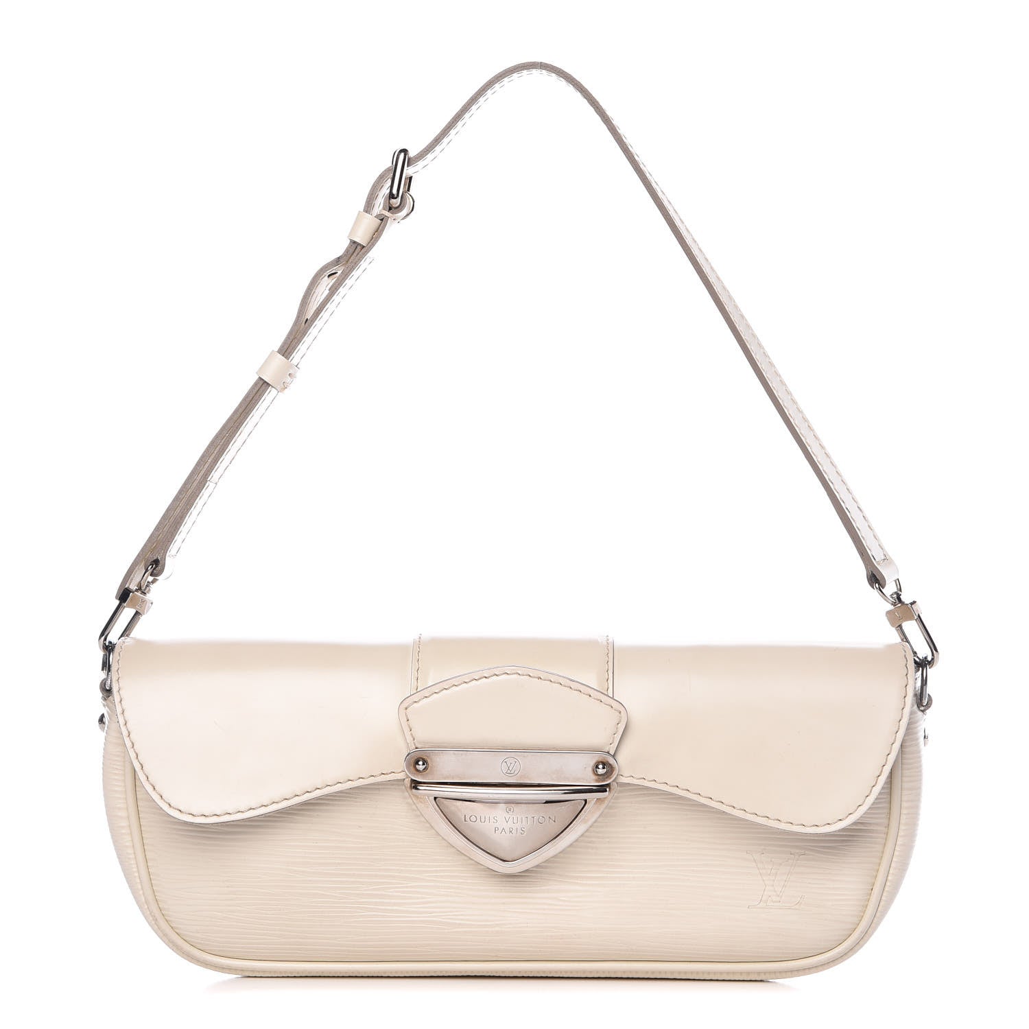 Louis Vuitton Epi Montaigne Clutch Ivory 1 of 11