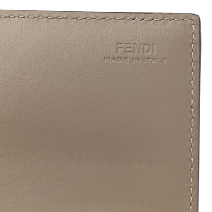 Fendi Vitello Liberty Century Lucido By The Way Continental Wallet Tortora 7 of 8