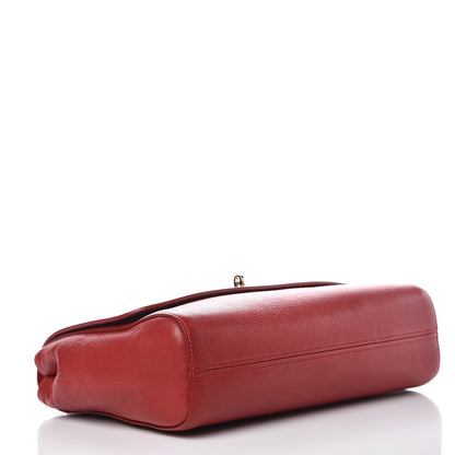 Mulberry Glossy Goatskin Medium Lily Poppy Red 4 of 11