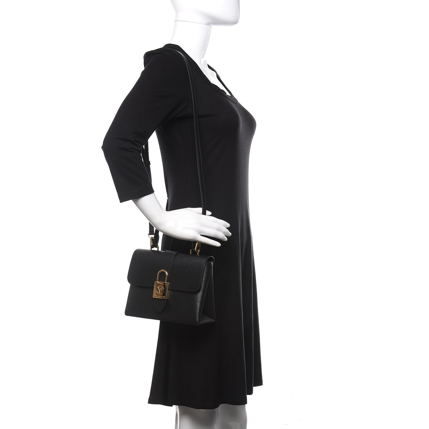 Louis Vuitton Epi Locky BB Black 2 of 9