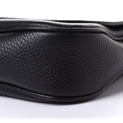 Gucci Pebbled Calfskin Medium Soho Flap Crossbody Black 9 of 9