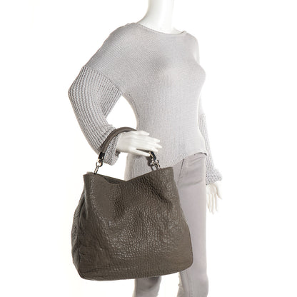Saint Laurent Leather Large Roady Grey 2 of 8