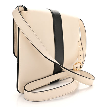 Gucci Calfskin Medium Arli Flap Shoulder Bag White 3 of 10