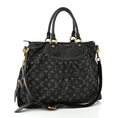 Louis Vuitton Denim Neo Cabby GM Black 2 of 10