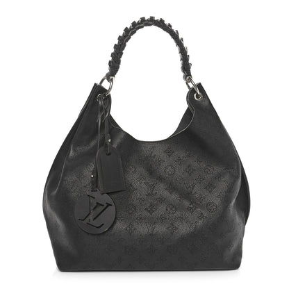 Louis Vuitton Mahina Carmel Hobo Black 1 of 9