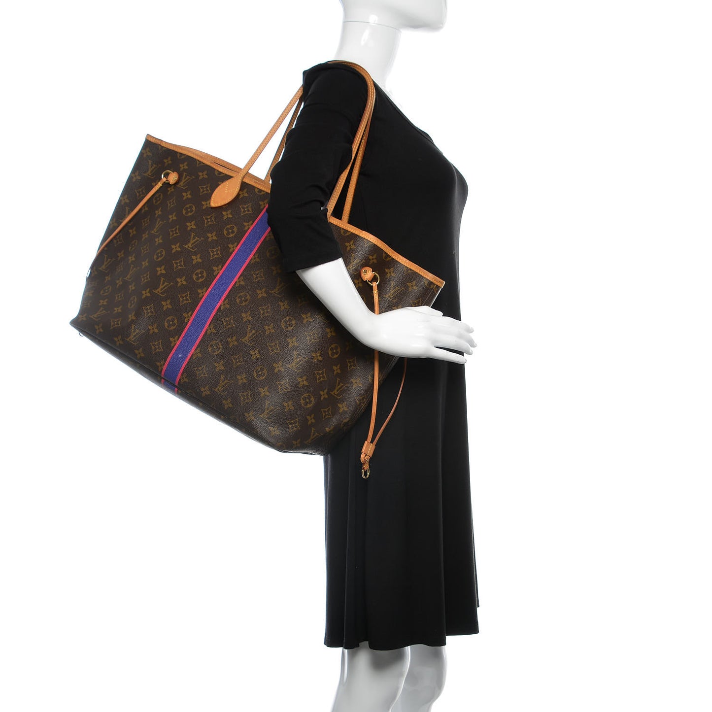 Monogram My LV Heritage Neverfull GM Violet Fuchsia