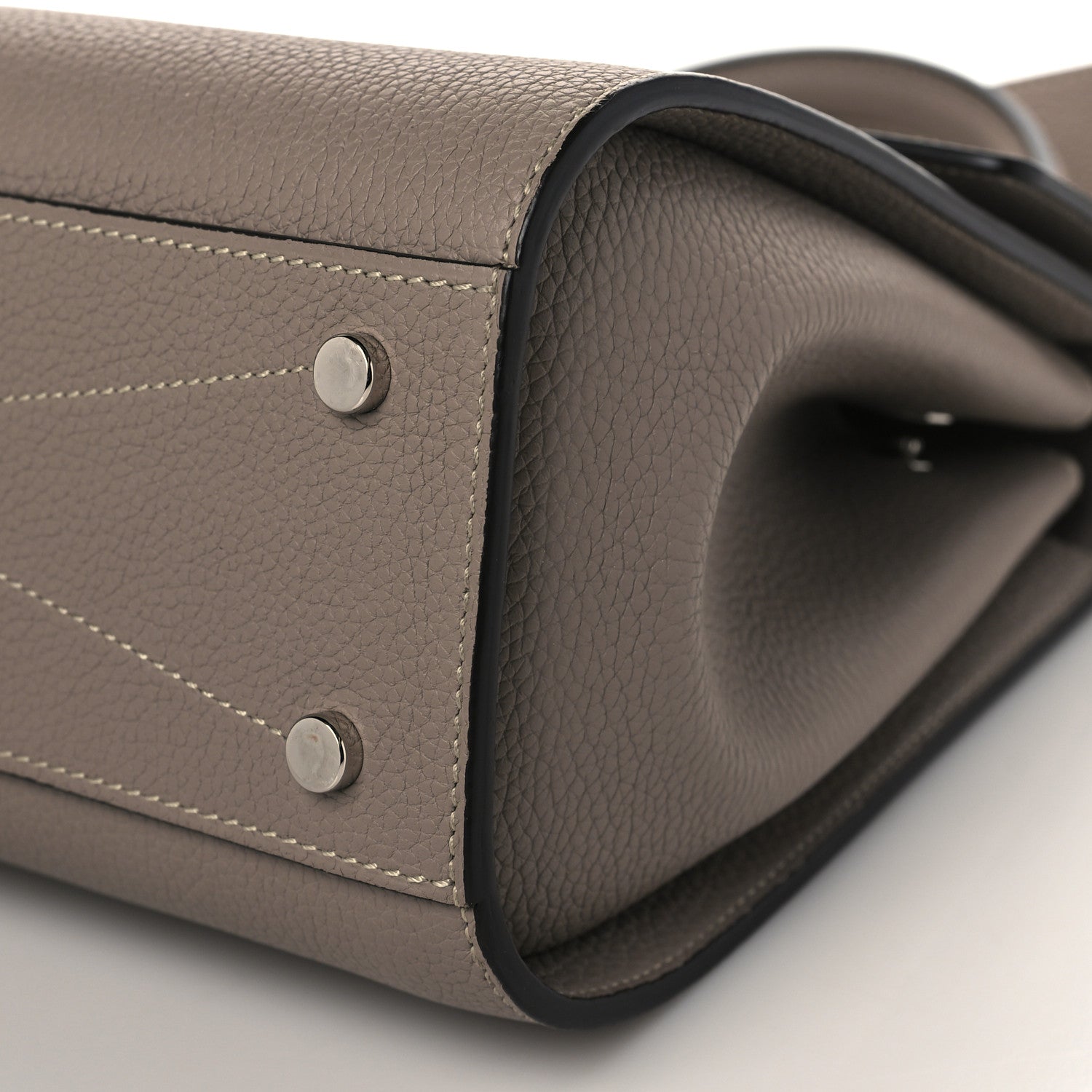 Moynat Taurillon Blush Voyage PM Tourterelle 9 of 10