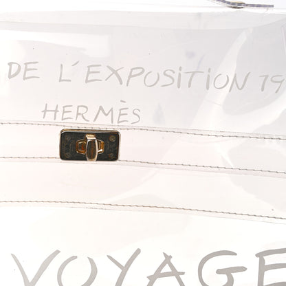 Hermes Vinyl Souvenir De L'Exposition Kelly Transparent 9 of 14