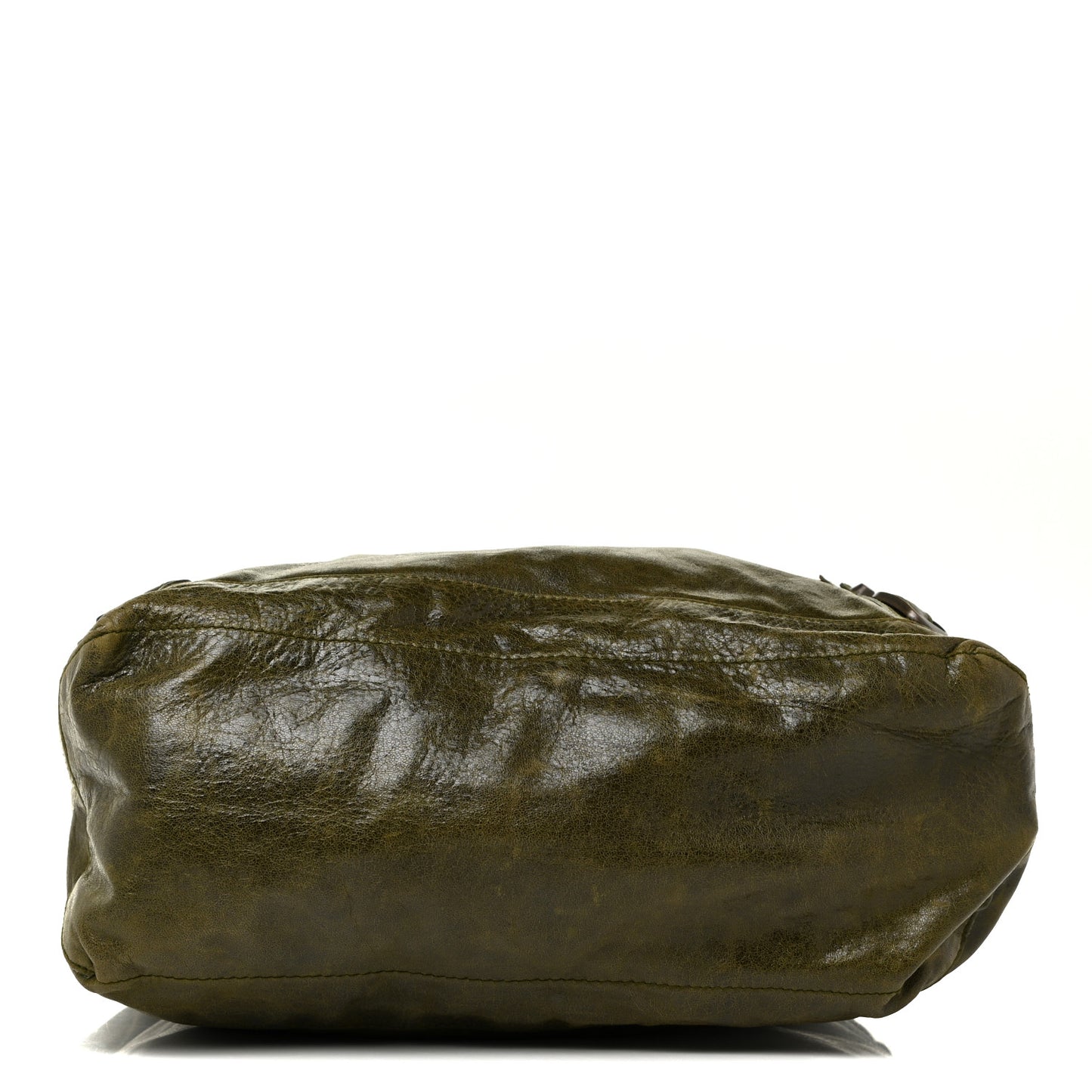 Agneau Classic Hardware Day Hobo Olive