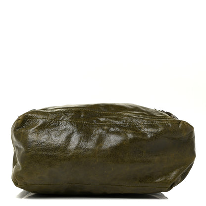 Balenciaga Agneau Classic Hardware Day Hobo Olive 11 of 18