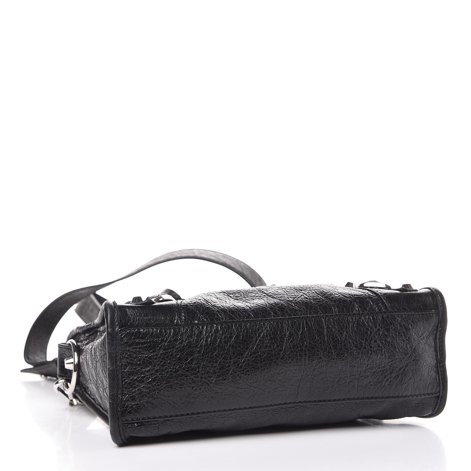 Balenciaga Agneau Classic Silver Hardware Mini City Black 5 of 10