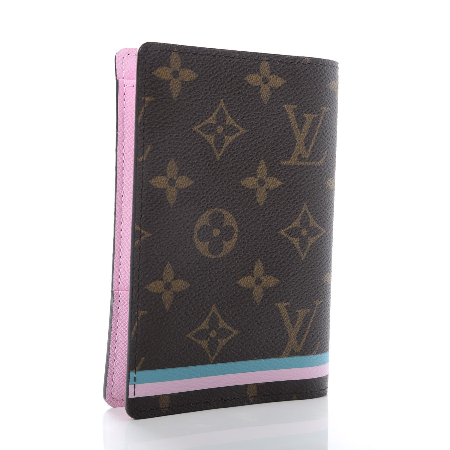 Louis Vuitton Monogram 2016 Christmas Animation Passport Cover Rose Ballerine 3 of 8
