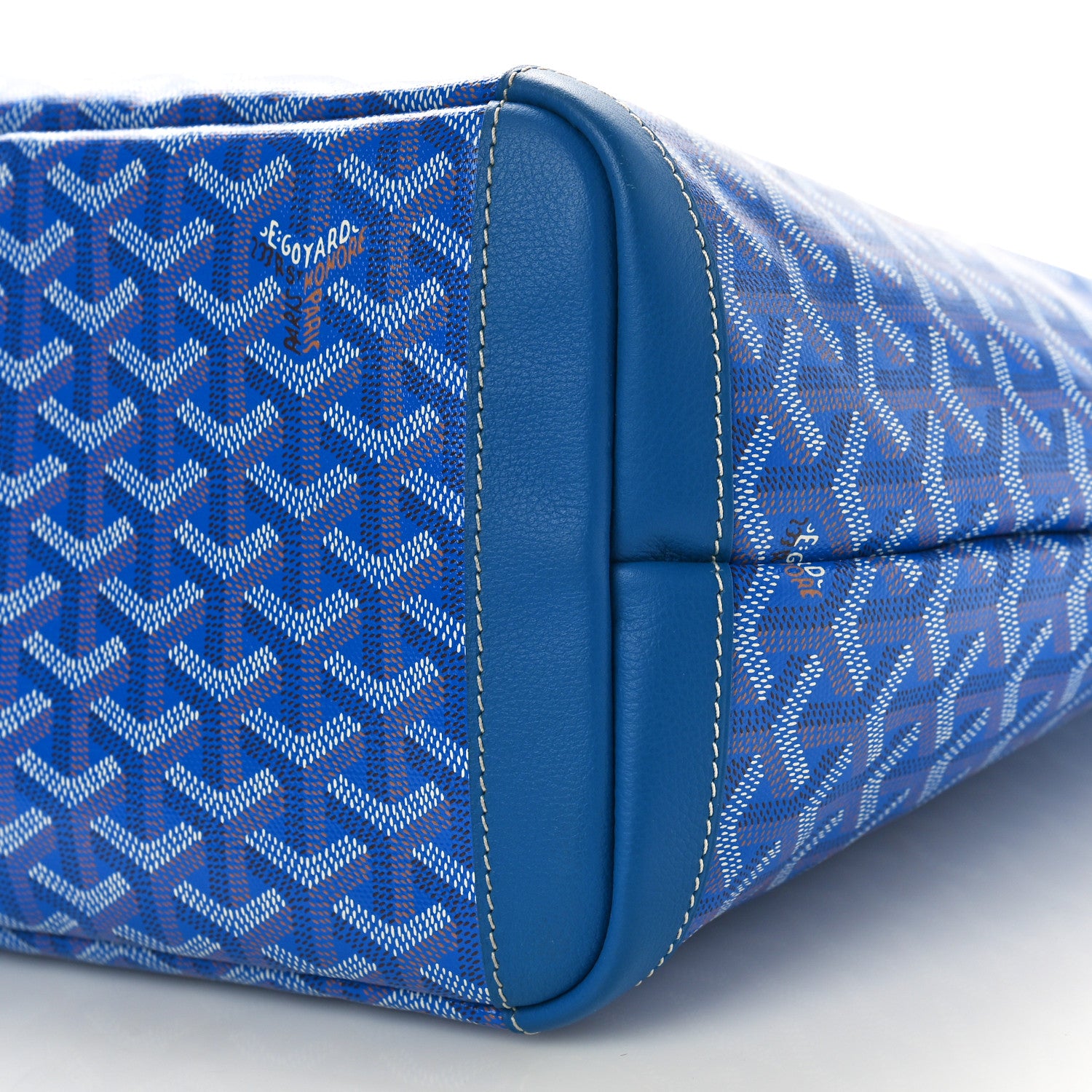 Goyard Goyardine Artois MM Blue 9 of 9