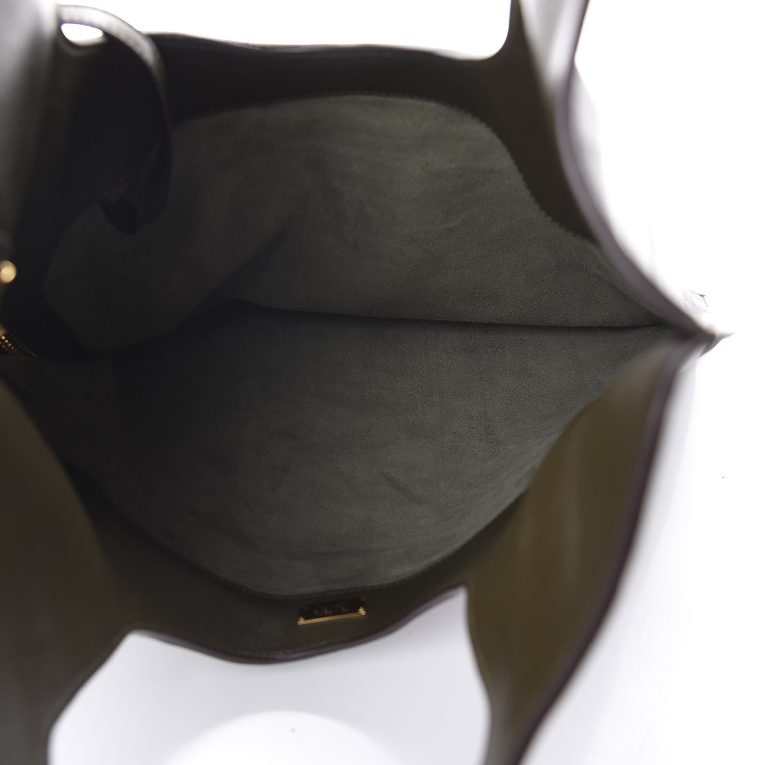 Tom Ford Ramskin Large Alix Padlock Zip Shoulder Bag Dark Green 6 of 10