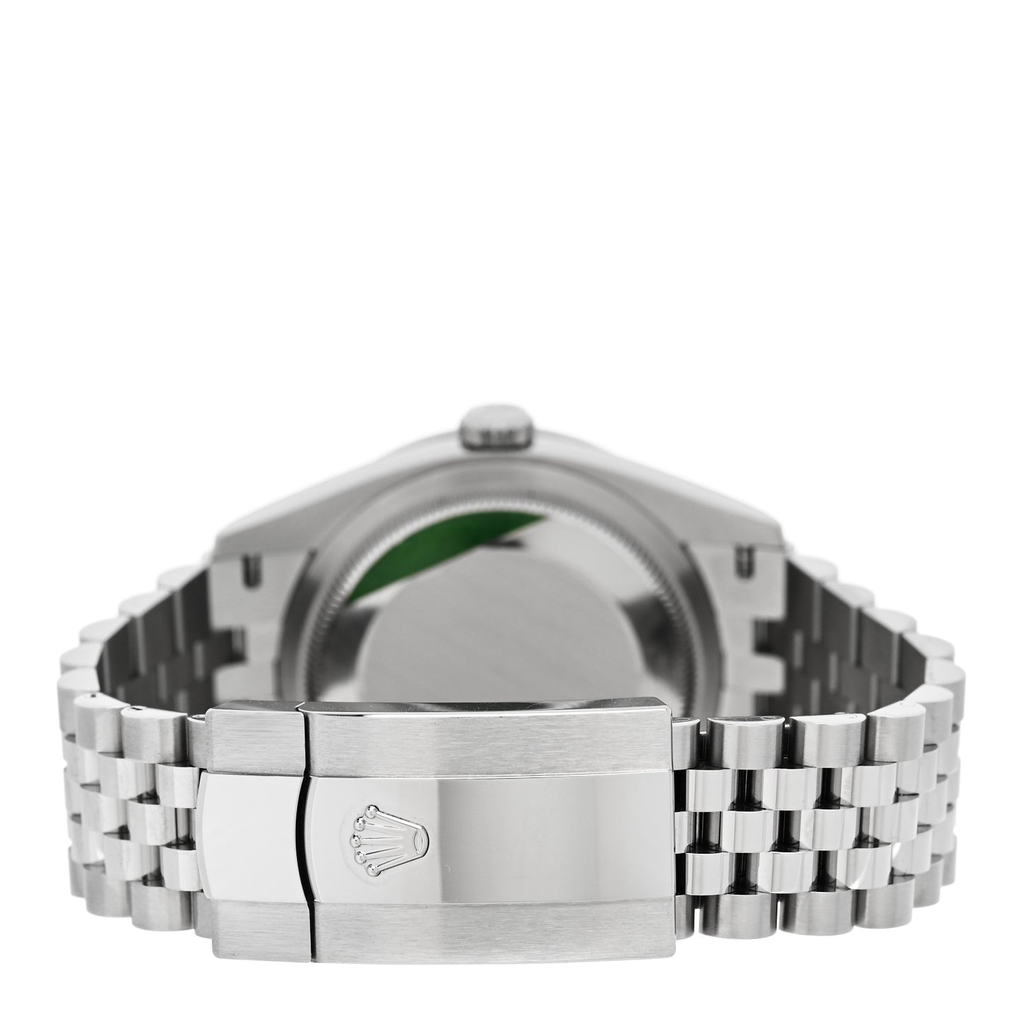 Stainless Steel 18K White Gold Diamond Bezel 36mm Oyster Perpetual Datejust Watch White 126284RBR