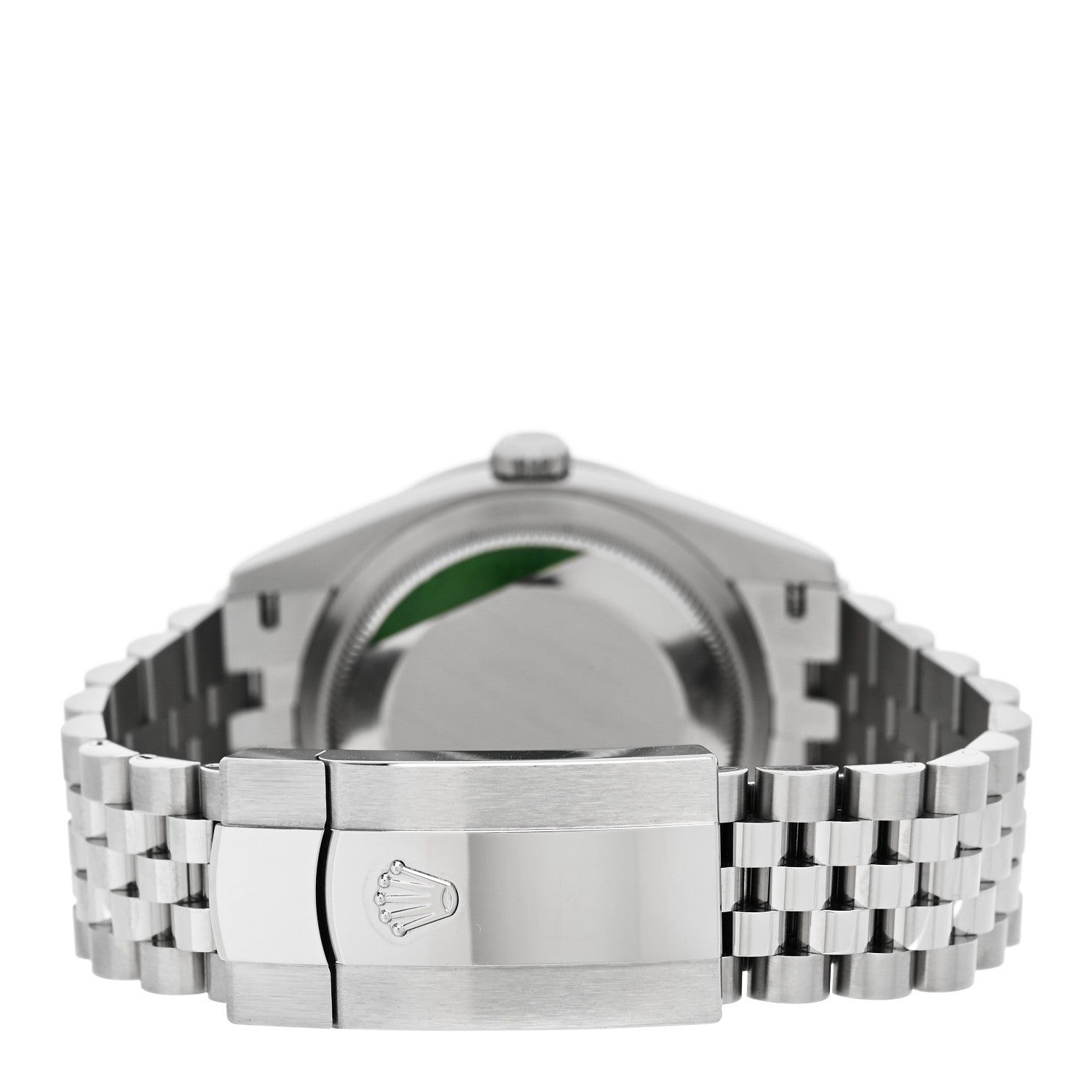 Rolex Stainless Steel 18K White Gold Diamond Bezel 36mm Oyster Perpetual Datejust Watch White 126284RBR 3 of 5