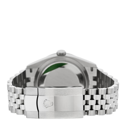 Rolex Stainless Steel 18K White Gold Diamond Bezel 36mm Oyster Perpetual Datejust Watch White 126284RBR 3 of 5
