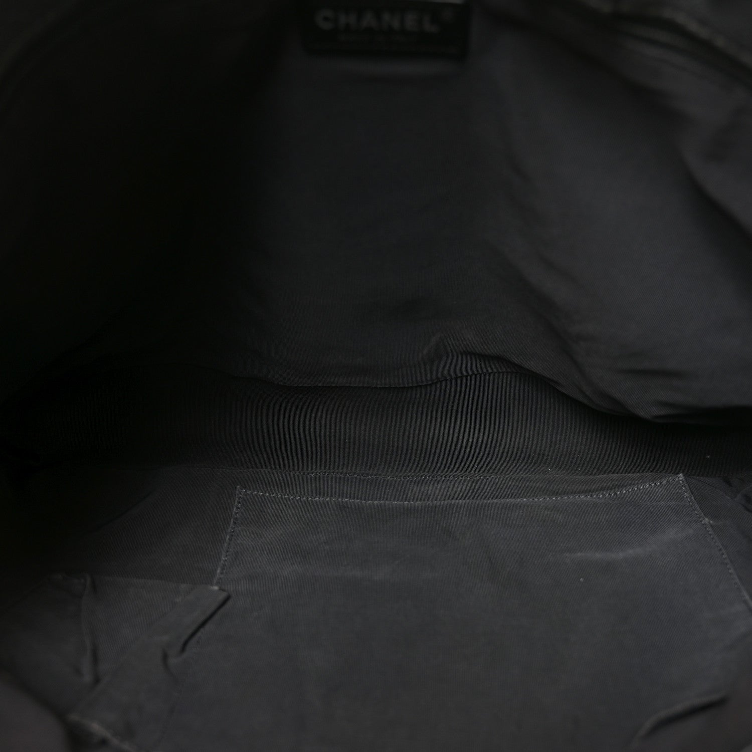 Chanel Caviar Quilted Shopping Tote Grey 5 of 10