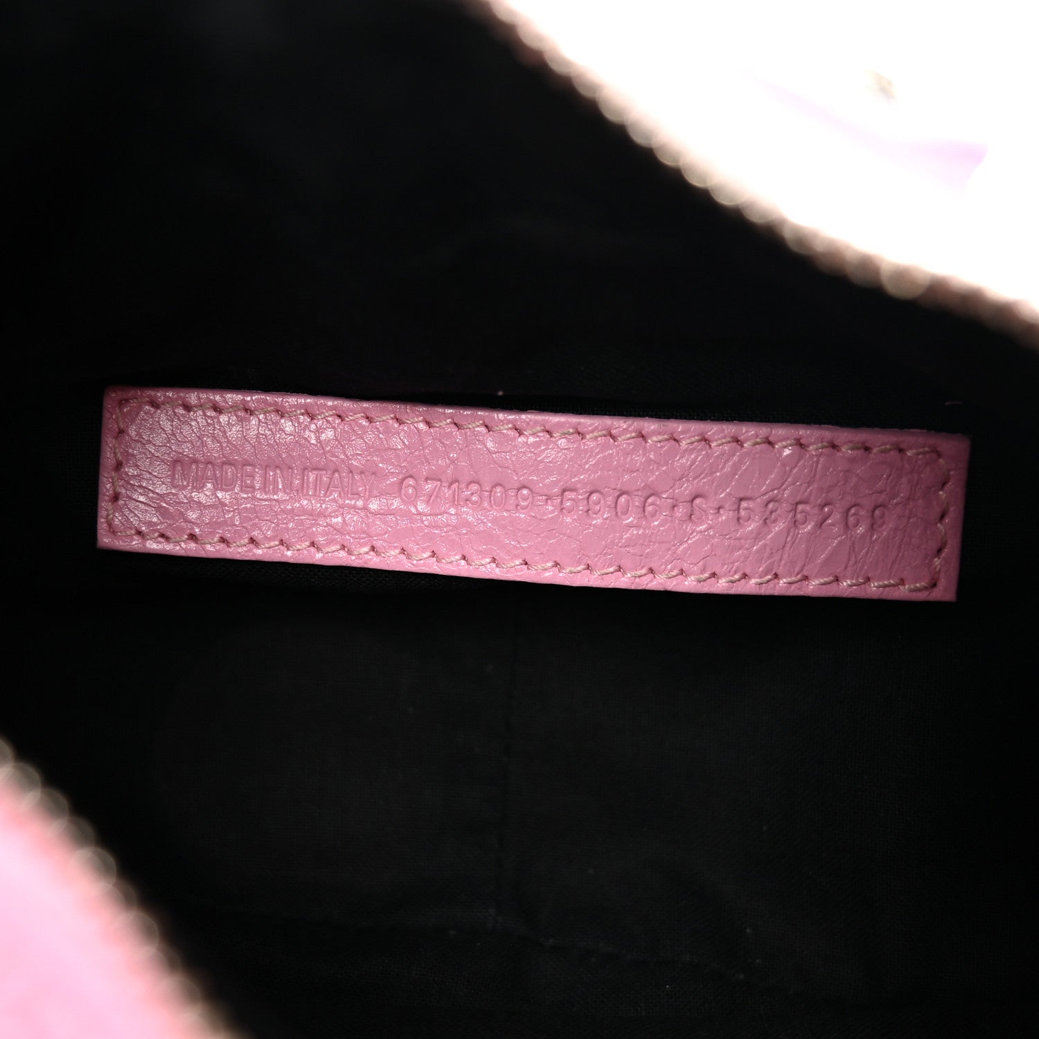 Balenciaga Agneau Arena Le Cagole Shoulder Bag XS Candy Pink 8 of 12