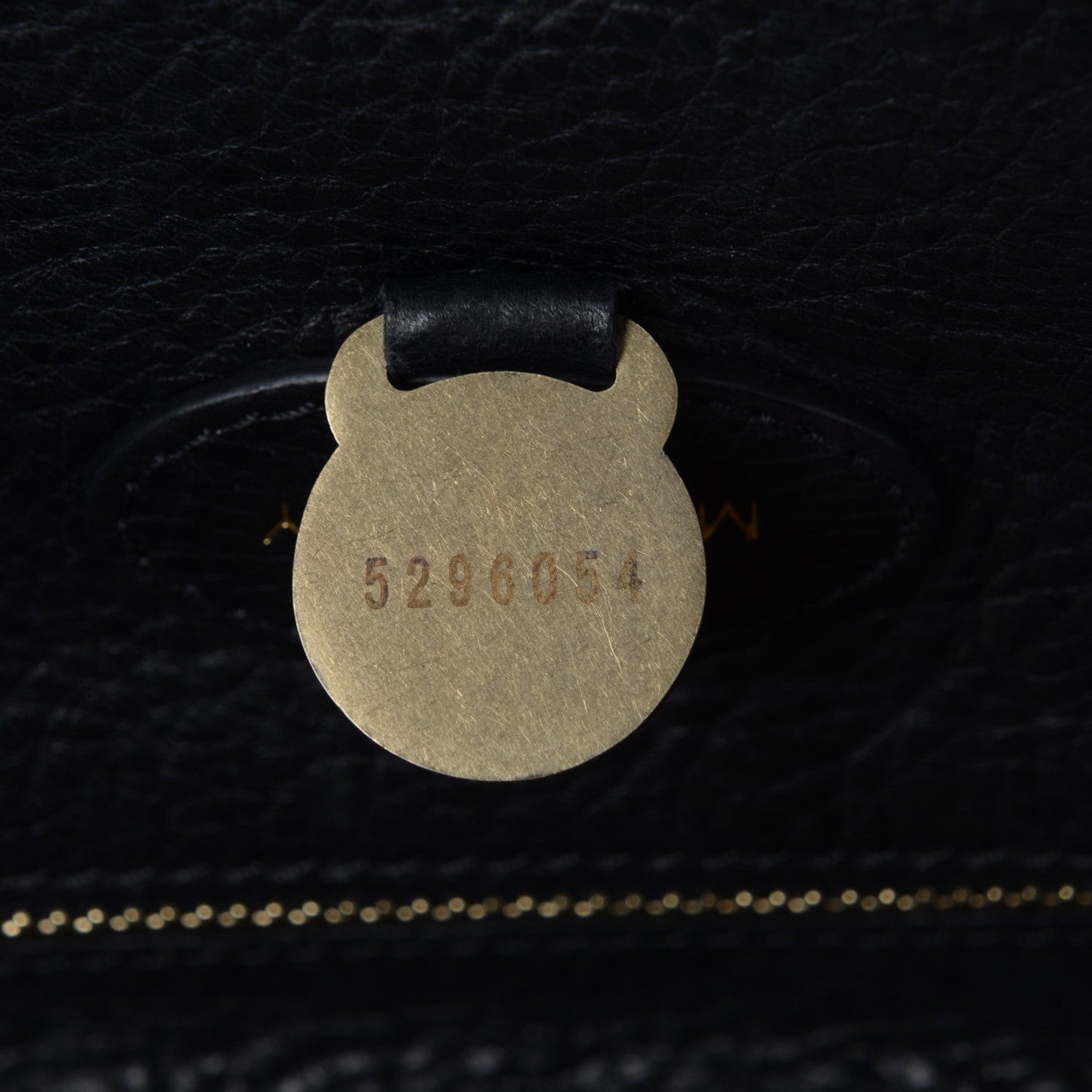Mulberry Natural Leather Bayswater Tote Black 11 of 12
