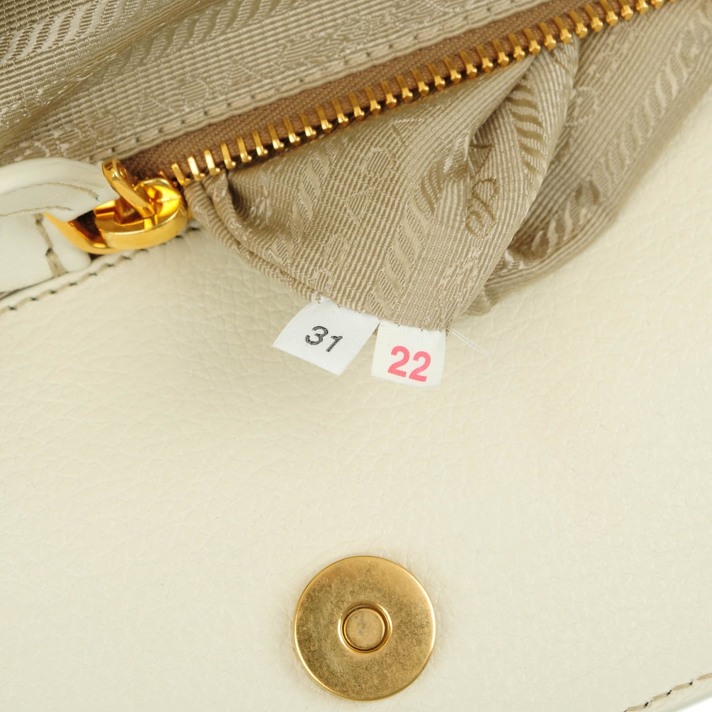 Straw Vitello Daino Large Frame Bag White