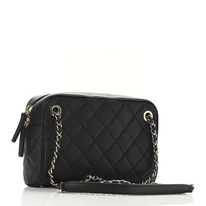 Chanel Caviar Quilted Small In & Out Camera Case Black 3 of 11