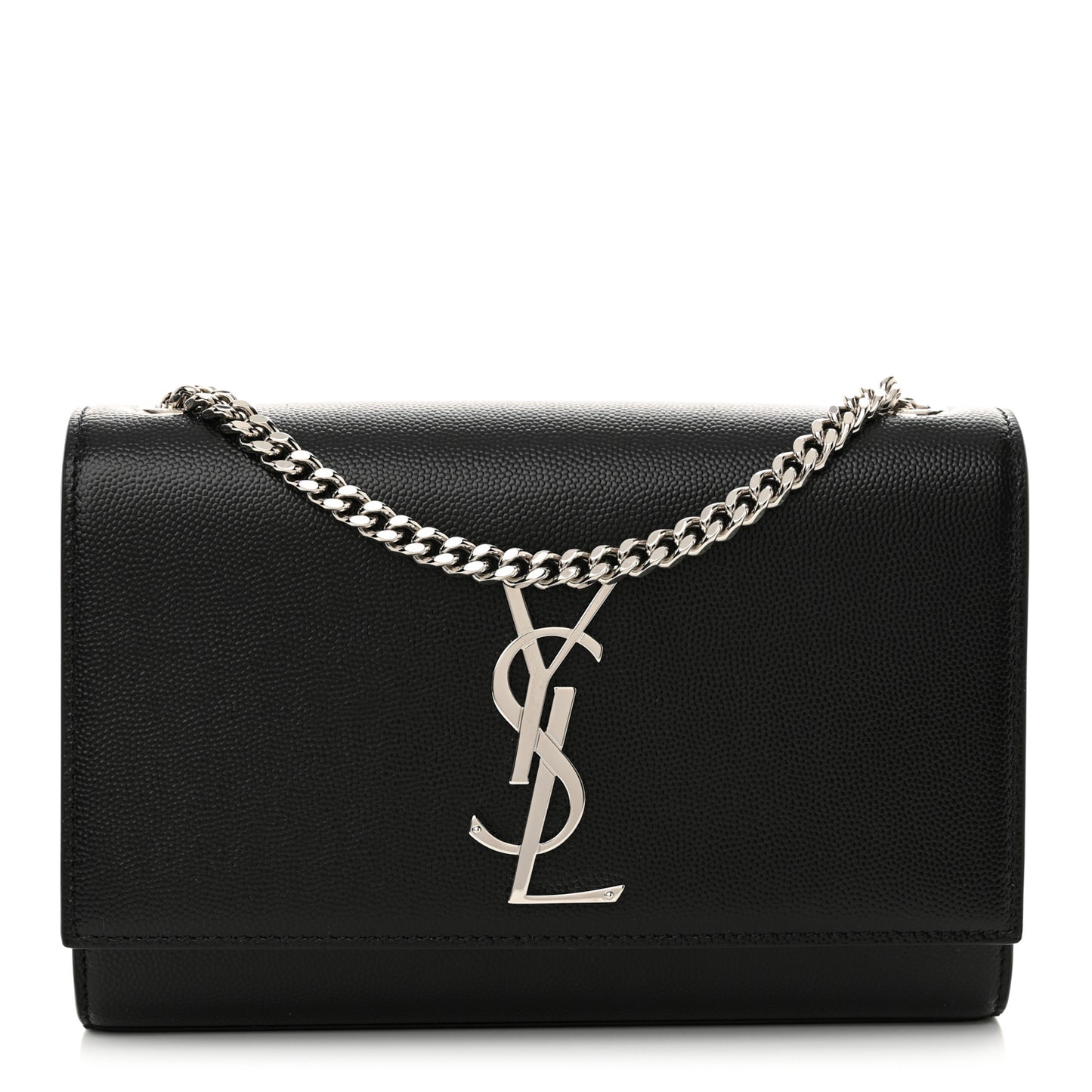Grain De Poudre Small Monogram Kate Satchel Black