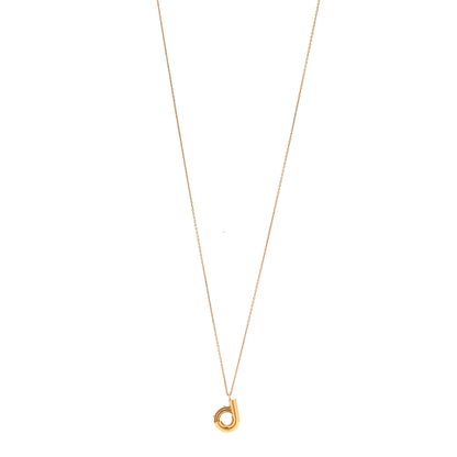 Louis Vuitton LV And Me Letter D Necklace Gold 1 of 8