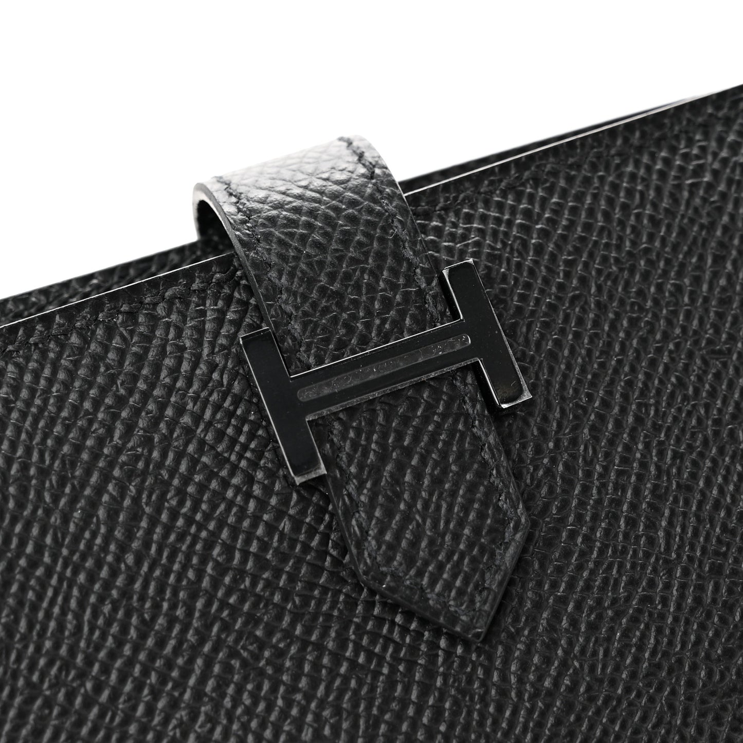 Epsom Monochrome Bearn Card Holder Wallet Black