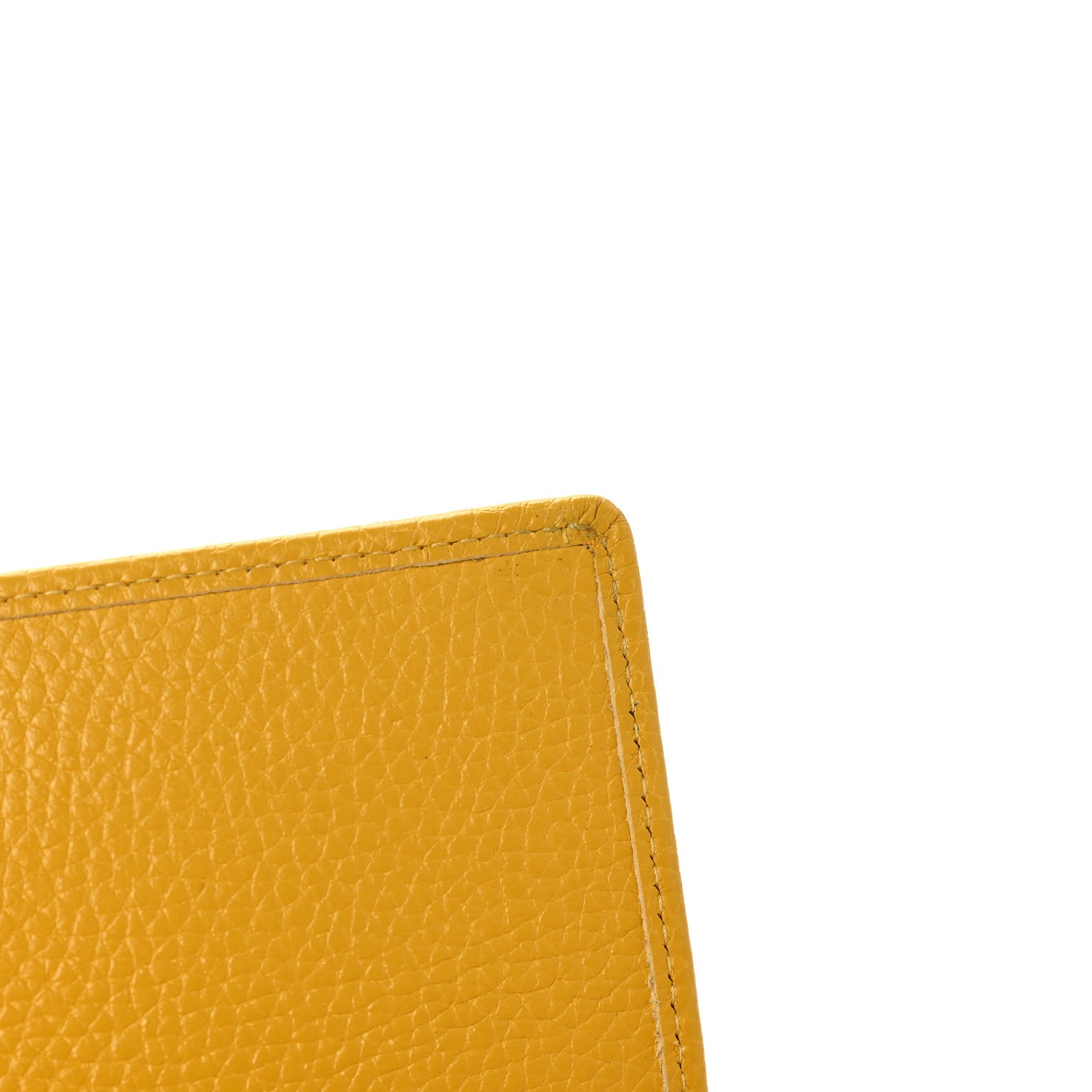 Gucci Pebbled Calfskin Soho Wallet on Chain New Buttercup 10 of 11