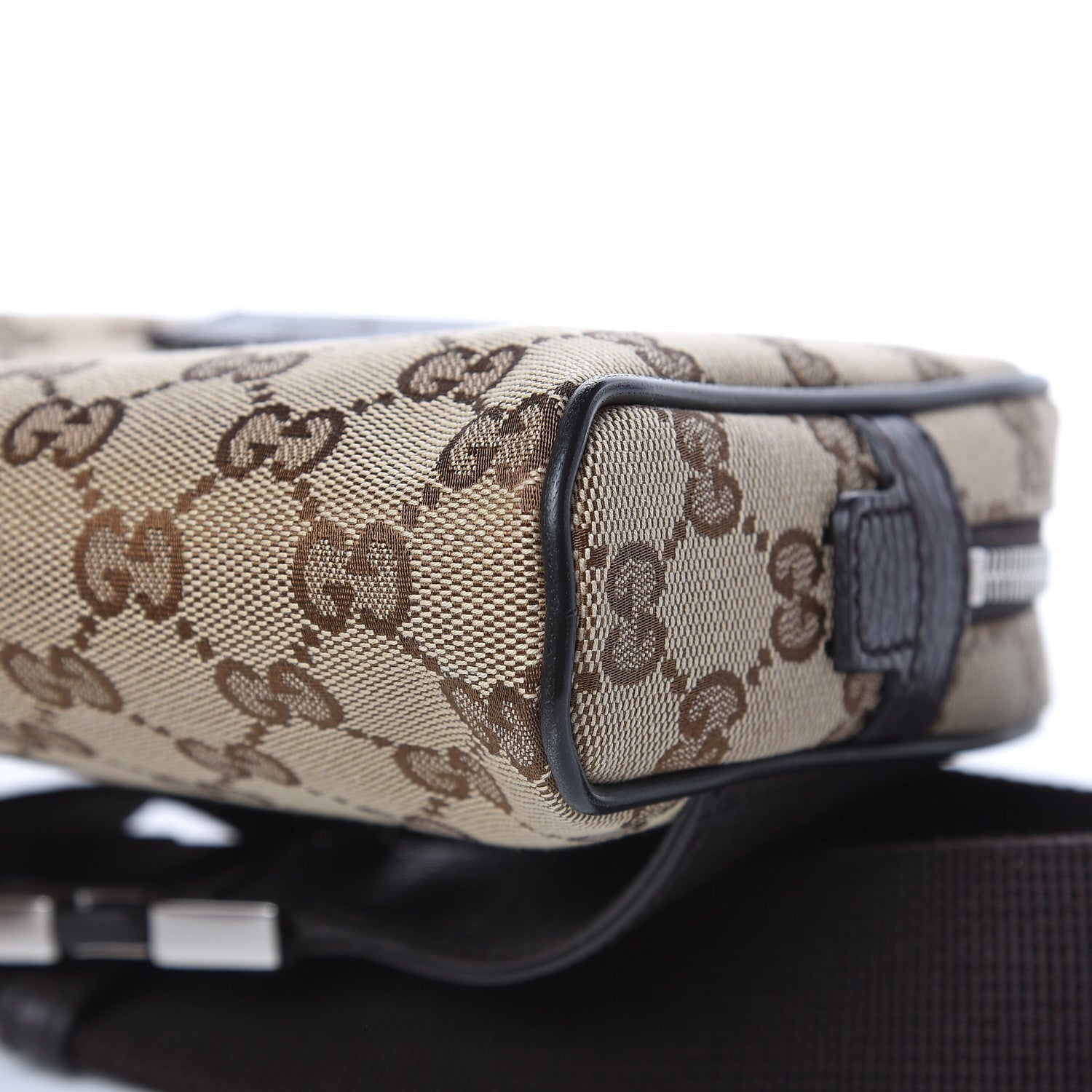 Gucci Monogram Belt Bag Dark Brown 10 of 10