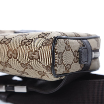 Gucci Monogram Belt Bag Dark Brown 10 of 10