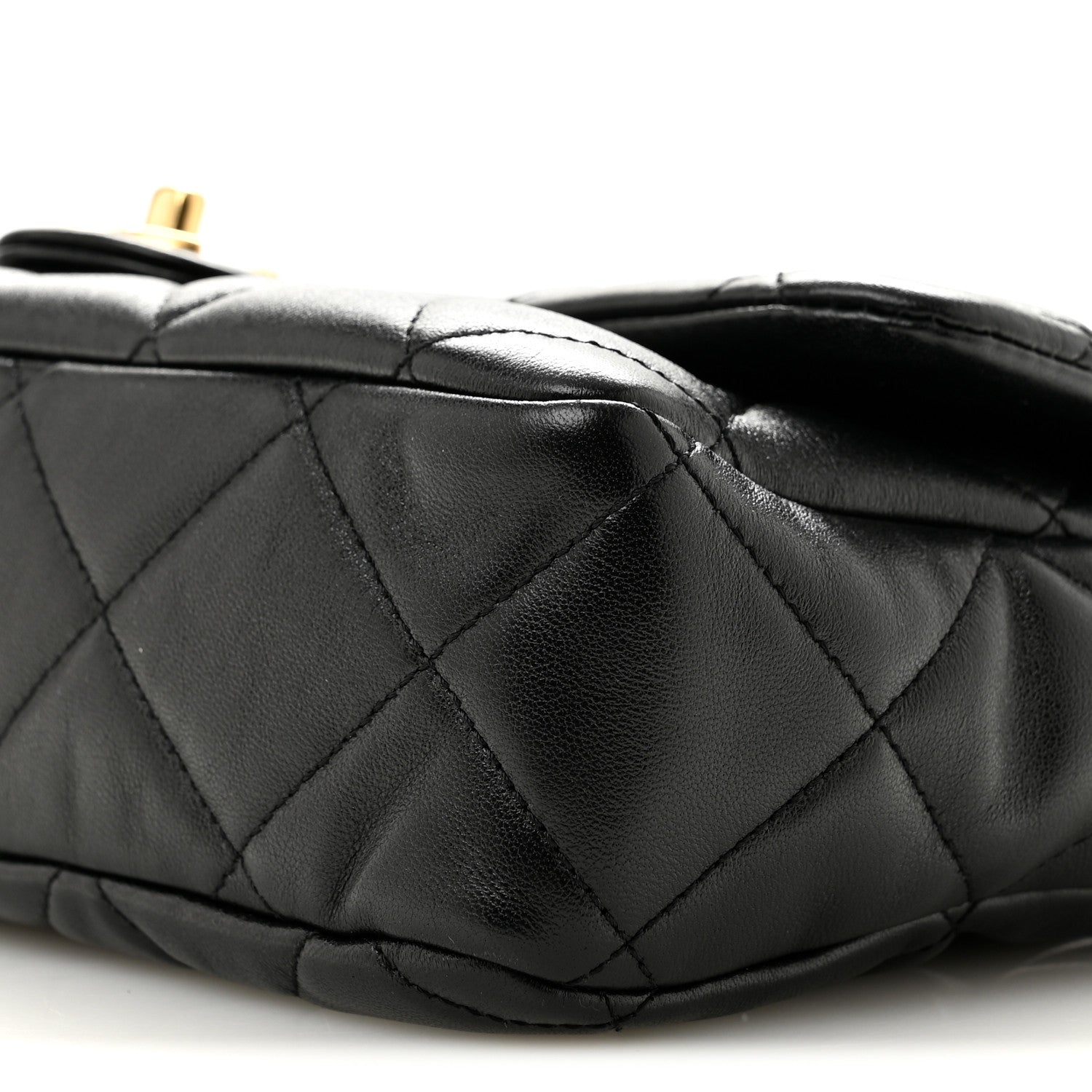 Chanel Lambskin Quilted Large CC Funky Town Flap Black 10 of 12